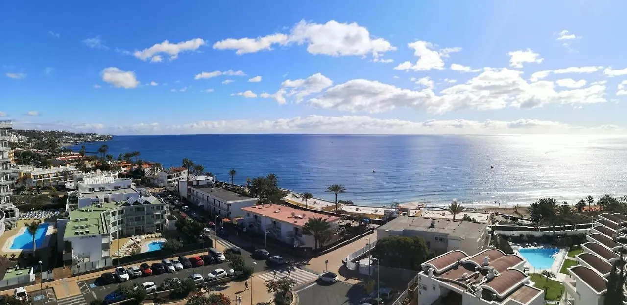 Top Studio, 4 Og, Seitlicher Meerblick, Im Herzen Von Playa Del Ingles, Gran Canaria